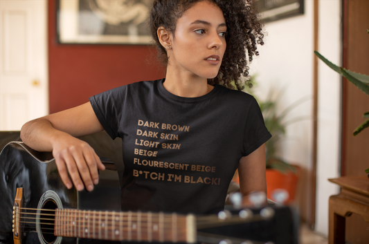 B*tch I'm Black! Unisex Short Sleeve Tee